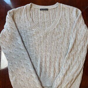 Brandi Melville Cable Knit Sweater - One Size